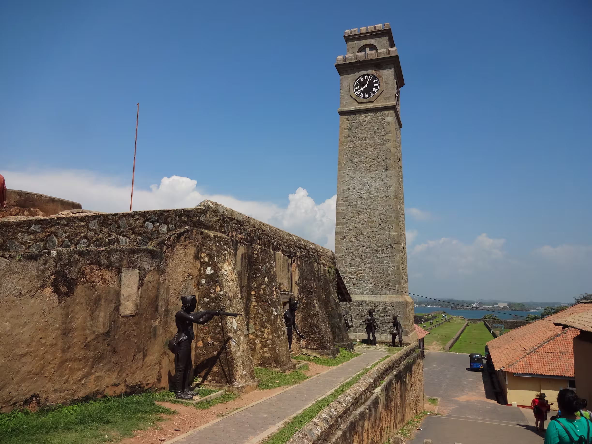 Galle Fort coastline